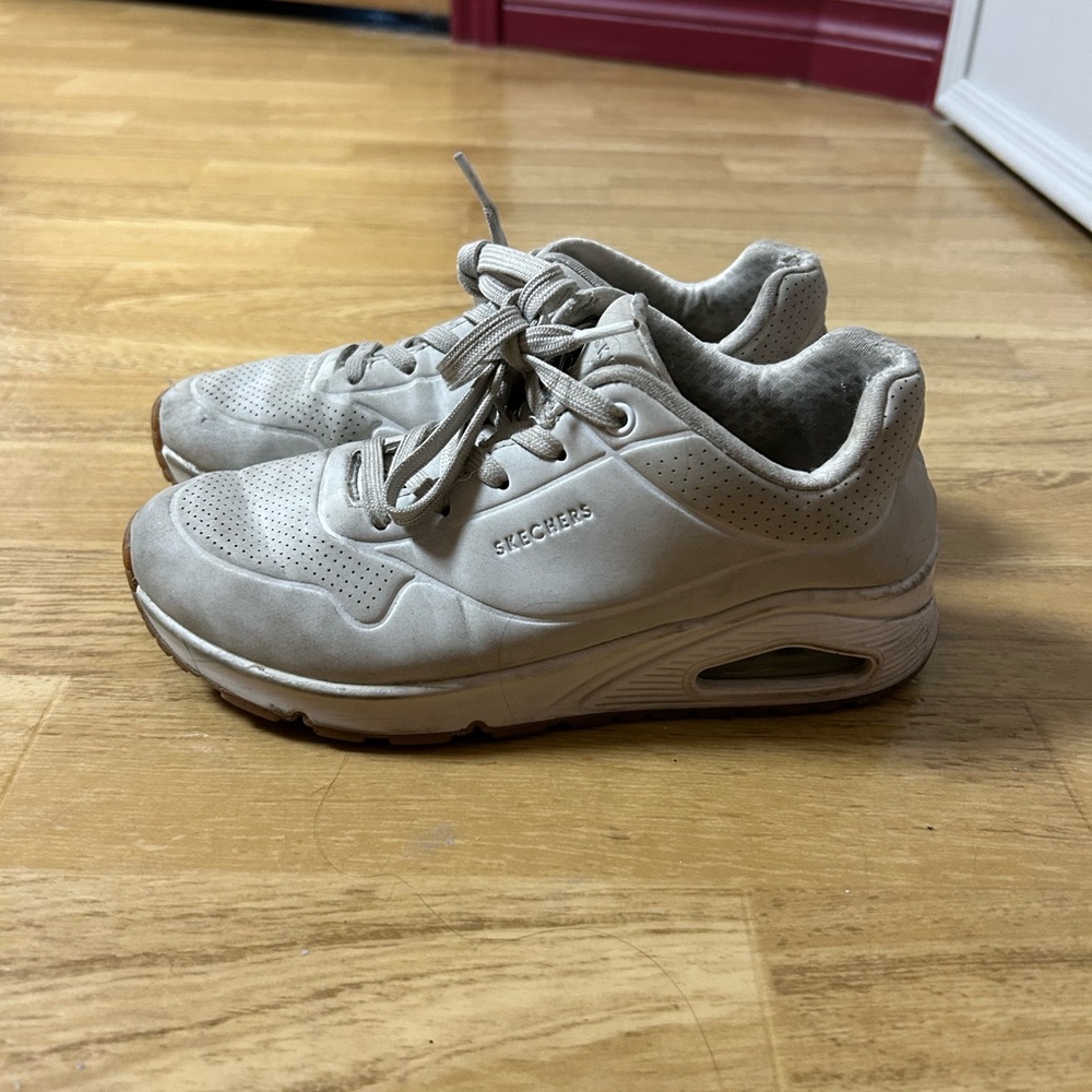Skechers Light Tan Athletic Shoes